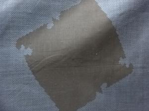 アンティーク　破れ色紙模様織出し本場泥大島紬着物（5マルキ）